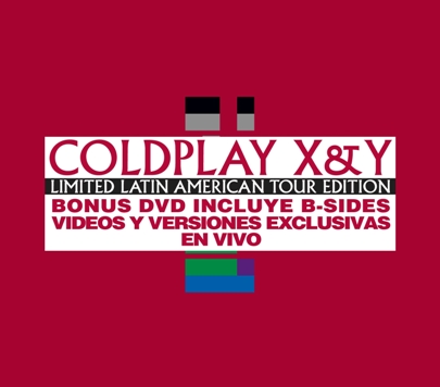 COLDPLAY Lanza 'X.Y' Latinamerican Tour Edition , 